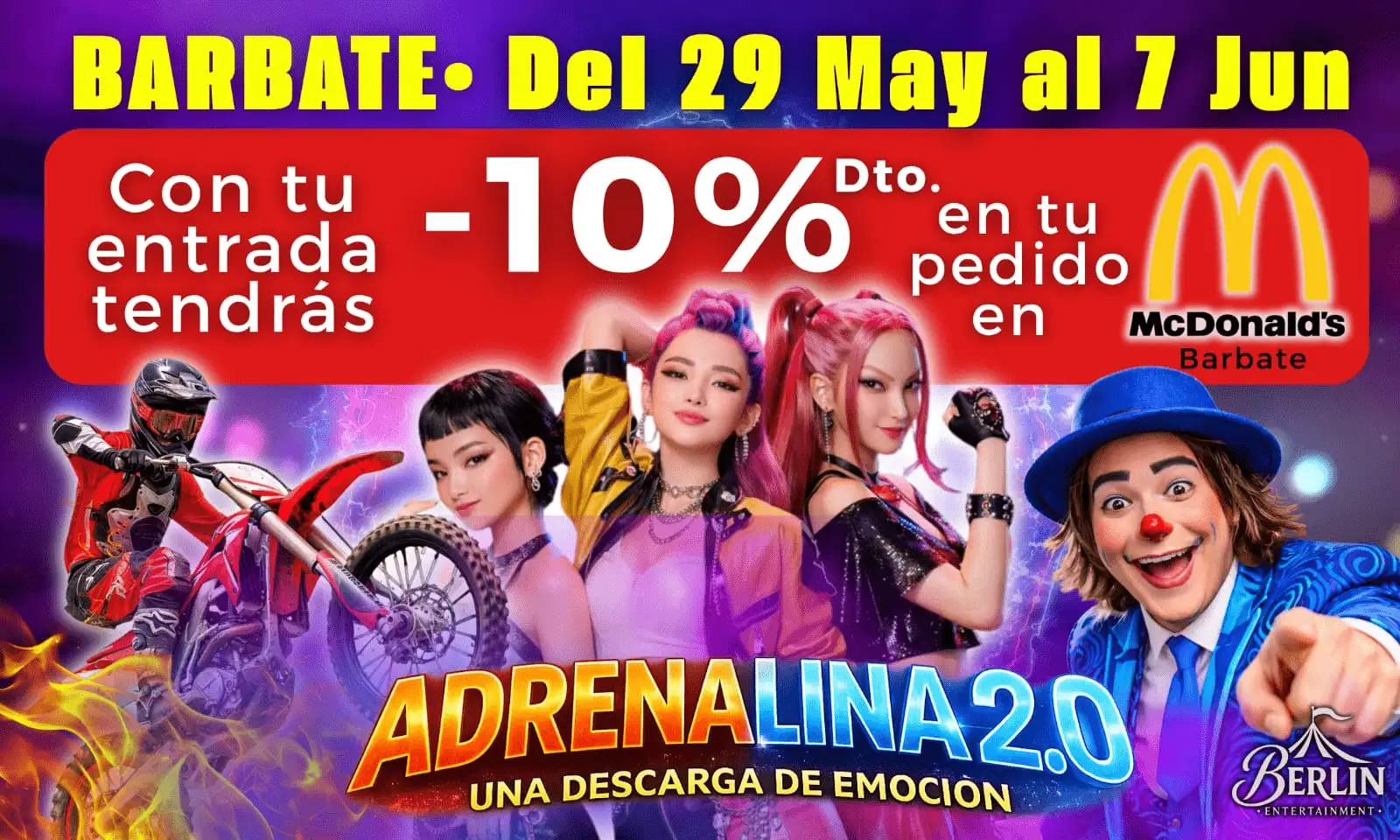 Promoción Barbate Circo Berlín